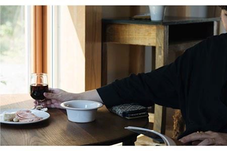 【波佐見焼】ハット ボウル 白つや釉 2個セット 食器 皿 【イロドリ】 [KE23] 波佐見焼