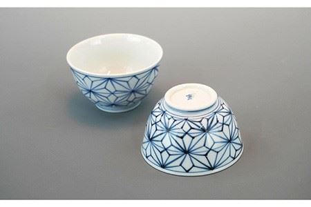 【波佐見焼】麻葉染付 茶器セット 湯飲み 急須 ティーポット 陶器 食器 皿 【岩永製陶】 [ZD18] 波佐見焼