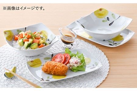 【波佐見焼】モコア 焼き皿 渕取 多用鉢 ボウル 2枚組セット 食器 皿 【陶豊】 [OE18] 波佐見焼