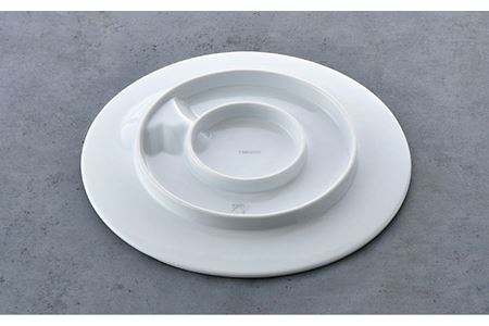 波佐見焼】ハートフル キルティング プレート 2枚セット 食器 皿