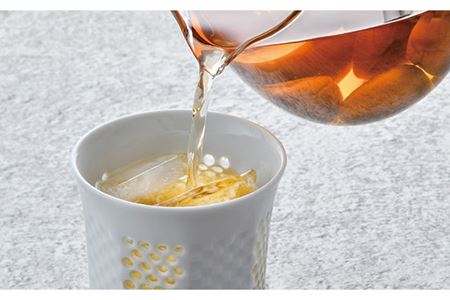 【波佐見焼】水晶プレミアム レリーフ ロックグラス 2個セット 食器 皿 【丹心窯】 [AB38]  波佐見焼