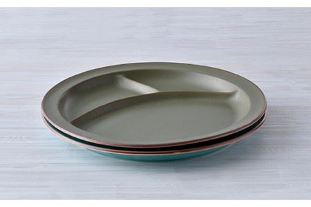 【波佐見焼】マットカラー ランチ プレート 2枚セット 食器 皿 【大新窯】 [DC94]  波佐見焼