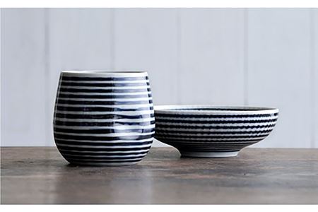 【波佐見焼】 BARBAR 藍駒 4点セット 食器 皿 【マルヒロ】 [NB89] 波佐見焼