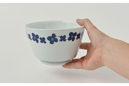 【波佐見焼】シュエット ミドル丼 どんぶり 5種セット 食器 皿 【福田陶器店】 [PA238]  波佐見焼