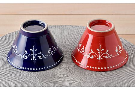 【波佐見焼】トルコ唐草 茶碗・ カップ  4点セット 湯呑み スープカップ どんぶり 食器 皿 【トーエー】 [QC53] 波佐見焼