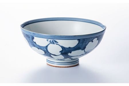 波佐見焼】古伊万里 青磁絵（手描）茶漬 5客揃 B 茶碗 食器 皿 【不二