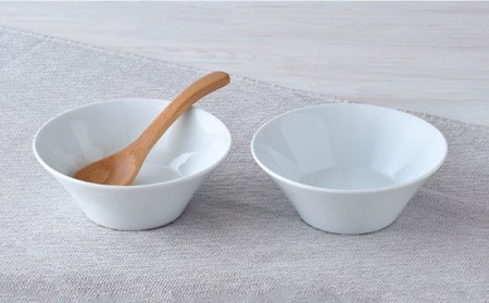 【波佐見焼】高台小鉢 ホワイト 2個セット 食器 皿 【舘山堂】 [RC34]  波佐見焼