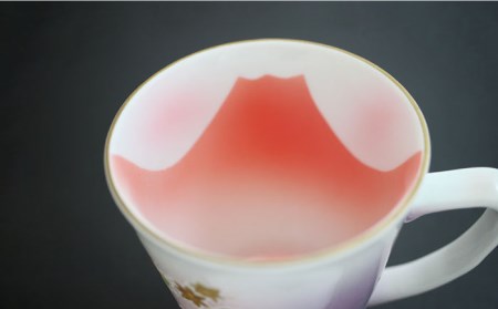 【波佐見焼】赤富士 あけぼのプレミアム マグカップ ピンク 食器 皿 【葉山窯】 [KF04]  波佐見焼