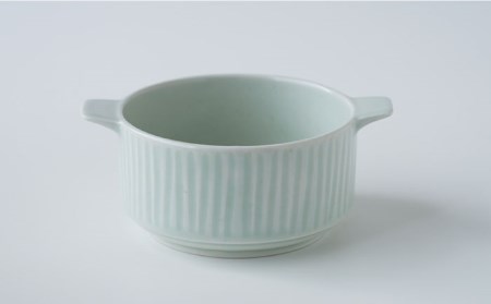 【波佐見焼】しのぎ スープカップ 3色セット 食器 皿 【Cheer house】 [AC136] 波佐見焼