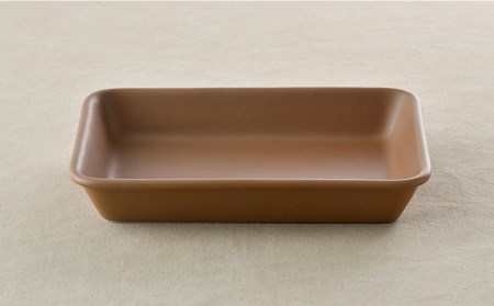 【波佐見焼】オーブンウェア 長角トレー 角皿 プレート ブラウン 食器 皿 【光春窯】 [XD62] 波佐見焼