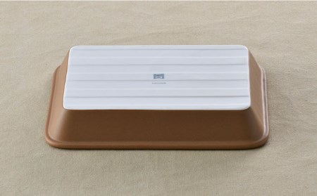 【波佐見焼】オーブンウェア 長角トレー 角皿 プレート ブラウン 食器 皿 【光春窯】 [XD62] 波佐見焼