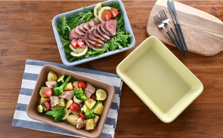 【波佐見焼】オーブンウェア 長角トレー 角皿 プレート ブラウン 食器 皿 【光春窯】 [XD62] 波佐見焼