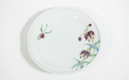【波佐見焼】小花紋 小皿 3枚セット 食器 皿 【藍水】 [GB37]  波佐見焼