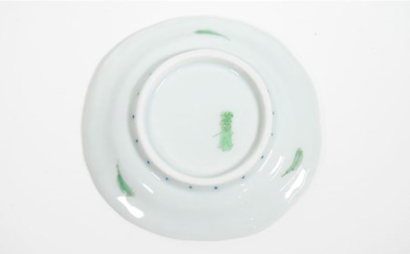 【波佐見焼】小花紋 小皿 ペアセット 食器 皿 【藍水】 [GB38]  波佐見焼