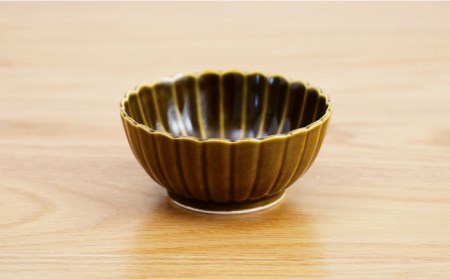 【波佐見焼】花しのぎ 丸小付 小鉢 （鶯茶・織部・藍） 3点セット 食器 皿 【団陶器】 [PB99] 波佐見焼