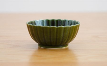 【波佐見焼】花しのぎ 丸小付 小鉢 （鶯茶・織部・藍） 3点セット 食器 皿 【団陶器】 [PB99] 波佐見焼