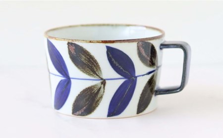 【波佐見焼】リーフ スープカップ ペアセット 食器 皿 【翔芳窯】 [FE160]  波佐見焼