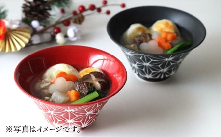 【波佐見焼】ホワイトライン麻 ミニ丼 どんぶり グレー 食器 皿 【翔芳窯】 [FE165]  波佐見焼