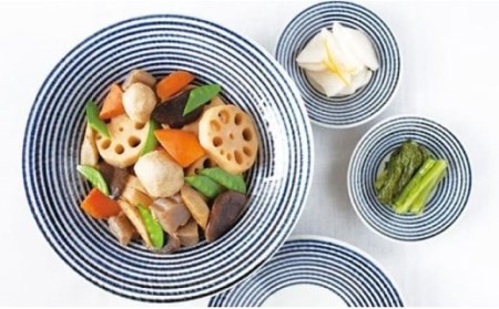 【波佐見焼 マルヒロ】BARBAR 藍駒 ペアセット（7点） [EB85] 波佐見焼