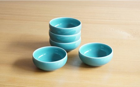 【白山陶器】ひめとんすい 5ピースセット 青磁 食器 小鉢 【波佐見焼】 [TA70] 波佐見焼