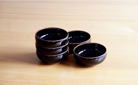 【白山陶器】ひめとんすい 5ピースセット 天目 食器 小鉢 【波佐見焼】 [TA71] 波佐見焼