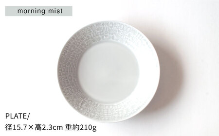 【波佐見焼】PATTERNED PLATE,MUG  セット morning mist 【BIRDS' WORDS】[CF035] 波佐見焼