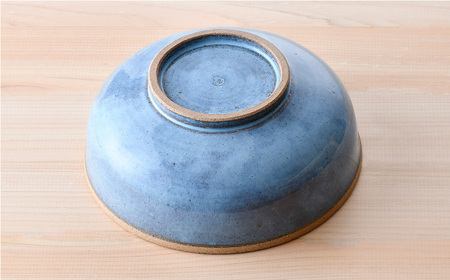 【波佐見焼】テラコッタ BLUE ボウル (LL) 皿 食器  大鉢 【利左エ門窯】[QB56] 波佐見焼