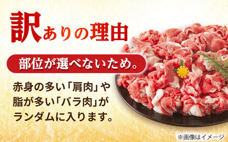 【6回定期便】【訳あり】 A4-A5 長崎和牛切り落とし (500g×3）[DBS063]