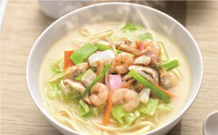 【具材付き】長崎ちゃんぽん　4人前　贈答用＜みろく屋＞[QBP051]