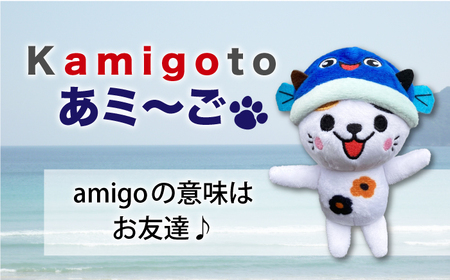 五島列島新上五島町公式キャラクターあミ?ごぬいぐるみマスコット2個