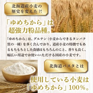 大容量 北海道産 パスタ 国産小麦 スパゲッティ 北海道パスタ　270g×20袋セット me038-003c
