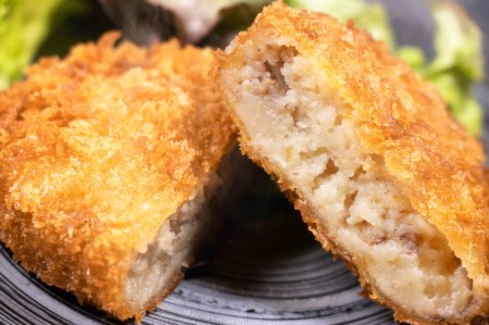 レンジ で 簡単 じゃがいも 甘さ が 強い はるかの コロッケ 12個 セット 北海道 十勝 芽室町me026-015c