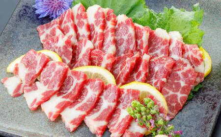 霜降り馬刺し スライス 200g 100g×2パック 厳選 馬刺し 馬肉 小袋醤油付き