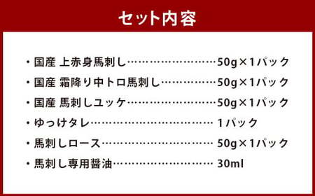 【ケロロ軍曹オリジナル化粧箱付き】 熊本馬刺し4種の食べ比べセット コラボ 馬刺 馬肉