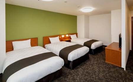 熊本東急REIホテル 宿泊（3名） 宿泊券 チケット ホテル 3名様 トリプルルーム 朝食付き