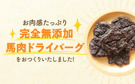 馬肉ドライバーグ 3袋 60g×3袋 180g ペット用 馬肉 おやつ ヘルシー 無添加 手作り製法 ペット 愛犬 犬用