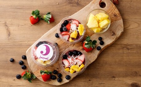 熊本で行列ができる！話題の旬のフルーツを使った 冷凍アサイーボウル 1個 お試し アサイー 冷凍アサイー フルーツ 半解凍 ひんやり 朝食 間食