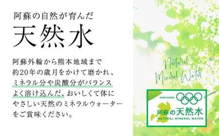 【定期便6ヶ月】い・ろ・は・す（いろはす）阿蘇の天然水 540mlPET×24本(2ケース）×6回