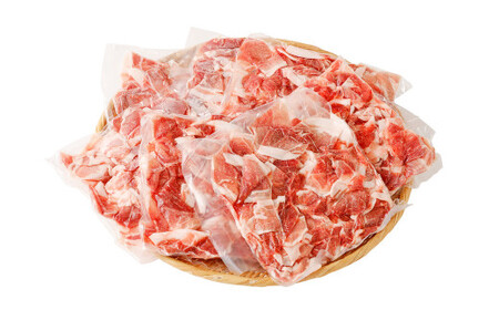 熊本県産 火の君ポーク 豚こま 3.1kg 豚肉 小分け 小間切れ こまぎれ