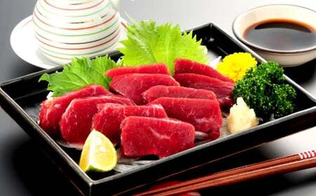 熊本名物 馬刺し（赤身） 辛子れんこん 計500g 馬 肉 蓮根