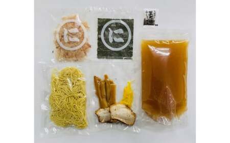 にぼらや 煮干しラーメン 3人前 醤油ラーメン