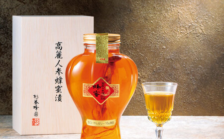 高麗人参蜂蜜漬 6年根 約1,480g (生ローヤルゼリー約10g添加)