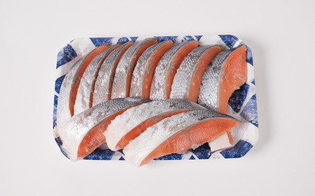 海士江 サーモン 1.2kg 甘塩 銀鮭 切り身