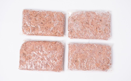 九州産 和牛ハンバーグ パテ 計約2kg(約500g×4パック)