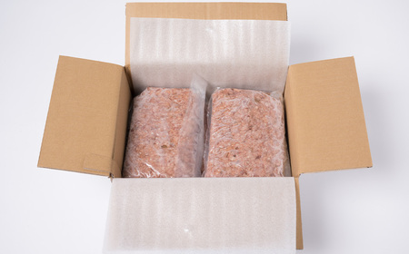 九州産 和牛ハンバーグ パテ 計約2kg(約500g×4パック)