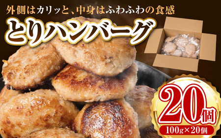 とりハンバーグ2kg 100g×20個