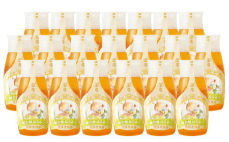 プロ仕様仕上げ専用蜂蜜 れんげ 晩白柚蜂蜜 蜂蜜あめ 各20本づつ