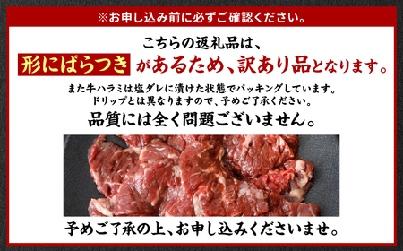 【訳あり】牛ハラミ 焼肉 (軟化加工) 900g ＼スピード発送／ ＜最短3-5営業日以内に発送＞ 訳あり 訳アリ 牛ハラミ 牛ハラミ肉 ハラミ ハラミ肉 ハラミ焼肉 牛肉 焼肉 焼肉丼 冷凍 