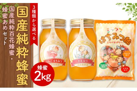 国産 純粋 れんげ蜂蜜 1kg】百花蜂蜜 1kg 蜂蜜あめ 1袋 | 熊本県八代市