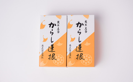 高見 からし蓮根 丸大 250g×2本入り 辛子蓮根  おつまみ 惣菜 九州 冷蔵 熊本名物 辛子 れんこん 蓮根 レンコン 熊本県 八代市 ご当地 郷土料理